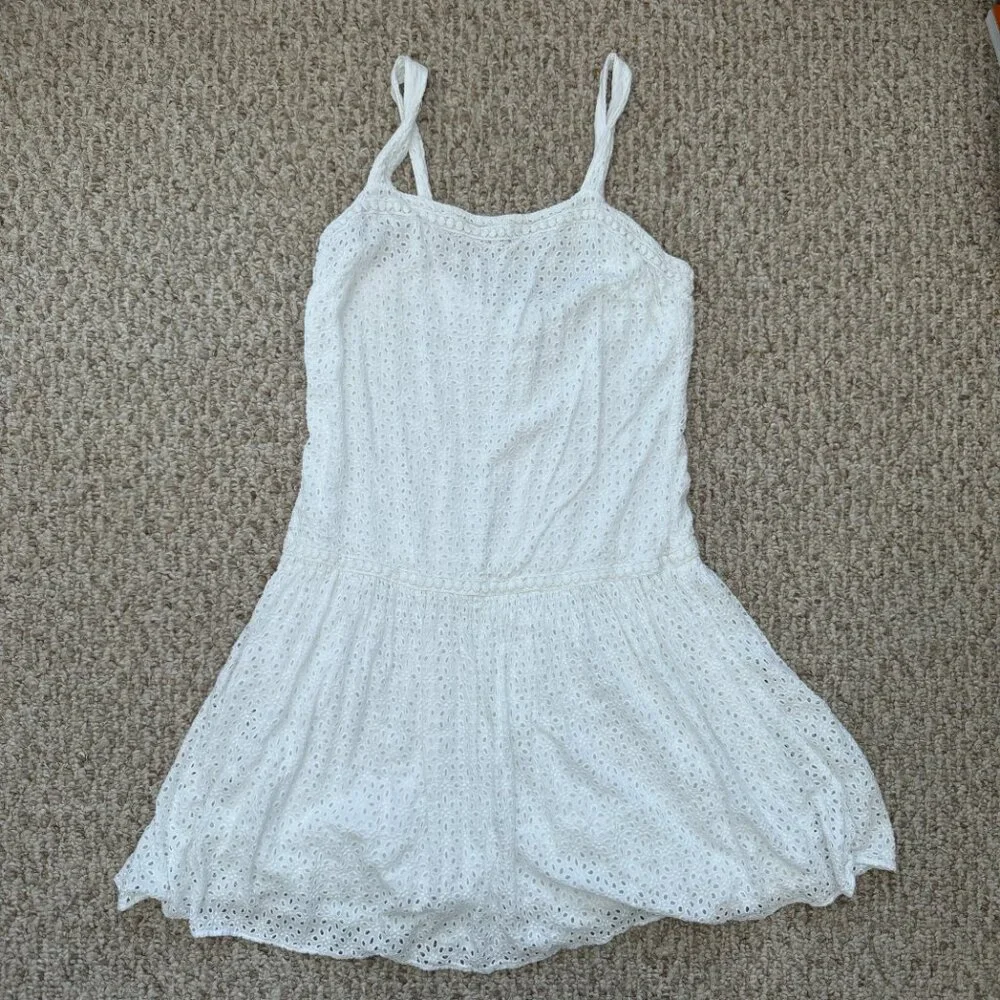 Three Dots‎ Textured Laced Sleeveless Sundress Size XS